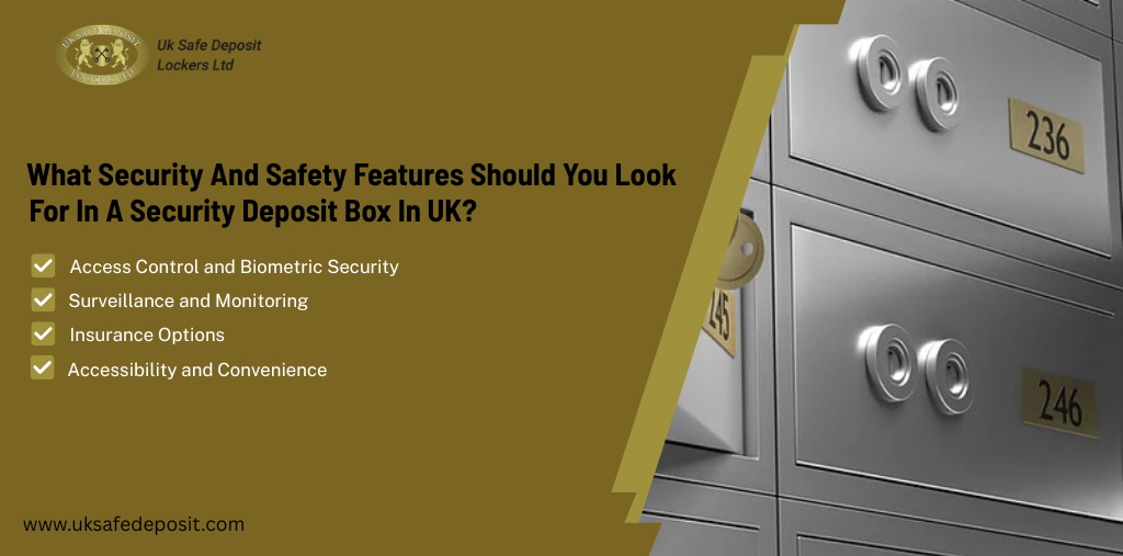 security deposit box uk